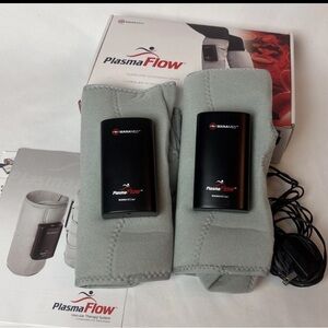 Plasma Flow PF0001 Manamed Thrombosis DVT Prevention Device Charger Box Manual